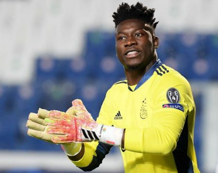 إنتر ميلان يحدد سعر بيع حارسه الكاميروني أندريه أونانا